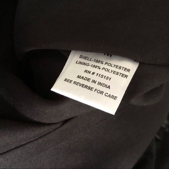 JAYE.E black matte sequin shift dress scoop neck - Picture 7 of 8